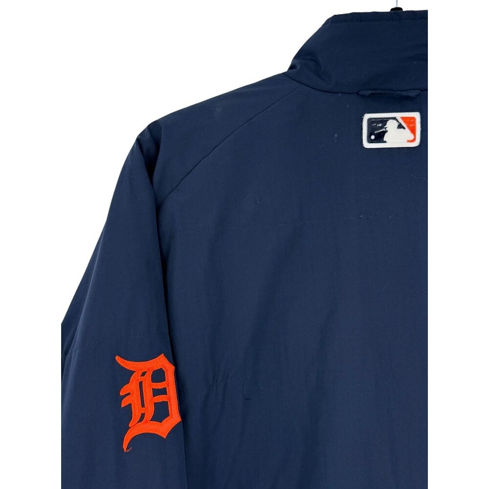 Vintage Y2K Majestic Detroit Tigers MLB Fleece Jacket • Streetwear Collectible L - Picture 9 of 14